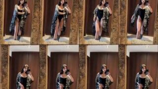 Yaelaris Flat Belly Abs Flex and Spread Wide Naked